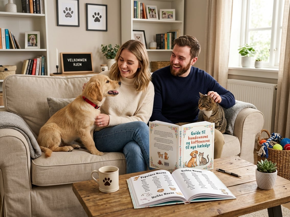 Guide til hundenavne og kattenavne til nye kæledyr
